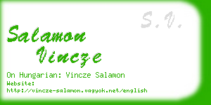 salamon vincze business card